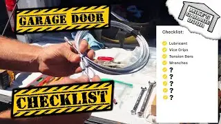 Garage Door Checklist | Tools You Need For The Job