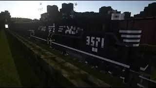 Minecraft - Trains mod - Speed Build Part 2