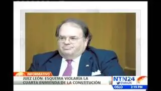 Juez asegura que recolección en masa de registros telefónicos en EE.UU. va contra la Constitución
