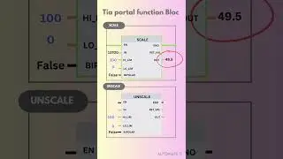 Scale_Unscale | Tia portal 