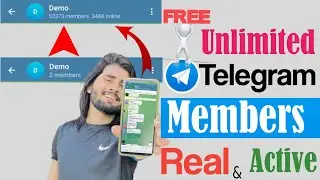 add unlimited telegram group members | telegram members adding trick