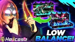 CASE OPENING WITH CHEAP CASES ON HELLCASE ? !! HELLCASE PROMO CODE 2024 ! HELLCASE 2024