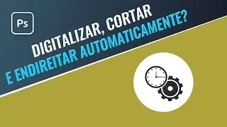 Digitalizar, cortar e endireitar automaticamente?