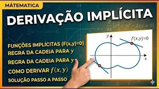 Implicit Differentiation - 2 exercises - Prof. Amaral