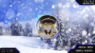 『Nightcore』眩暈SIREN - Nijimu Sabiiro