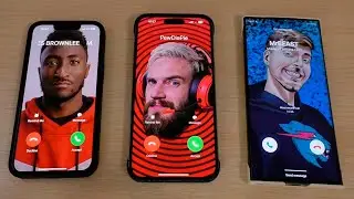 Incoming Call Marques Brownlee & PewDiePie & MrBeast