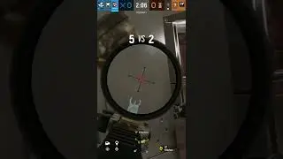 Clean kill in my diamond game💎(Rainbow Six Siege) 