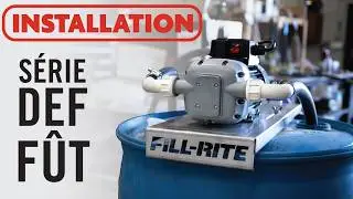 Série Fill-Rite DEF - Installation sur tambour
