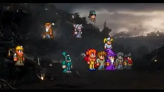 Terraria NPCs saves Thor - Meme
