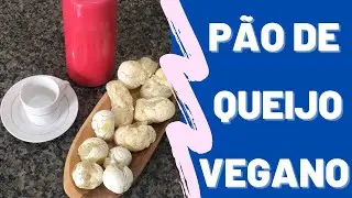 PÃO DE QUEIJO VEGANO NO FORNO OU NA AIRFRYER