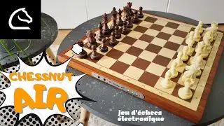 ♟️ CHESSNUT AIR : le meilleur jeu d'échecs (échiquier) électronique en bois pour jouer contre une AI