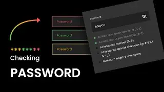 Password Validation Using JavaScript | HTML and CSS