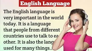 Importance of English language | learn English| practice English speaking|