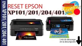 🆓Reset Epson XP101/201/204/401 👌 [GRATIS][Free][Bloqueo]