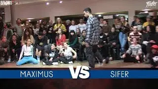 SNIPES FUNKIN STYLEZ 2019 - MATM Freestyle Best 16 - MAXIMUS vs. SIFER
