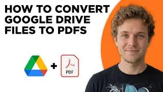 How to Convert Google Drive Files to PDFs (Step by Step)