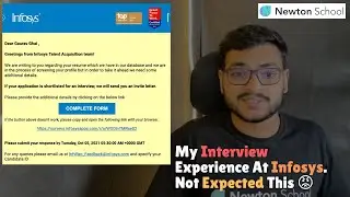 Watch This Before Applying At Infosys - My Interview Experience At Infosys | Not Expected This 😡