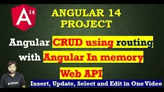 Angular 14 CRUD project | angular 14 CRUD with routing | angular 14 CRUD operation with web API