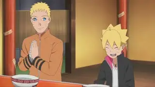 NARUTO AND BORUTO GO OUT TOGETHER AND EAT RAMEN