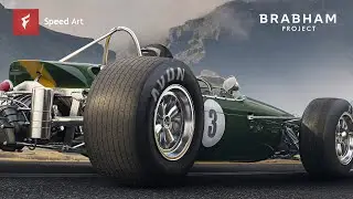 Brabham Project - Timelapse Artwork - Maya/Vray/Photoshop