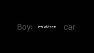 😍 Girls Car Driving VS 😎 Boys Car Driving #girlsvsboys #shorts