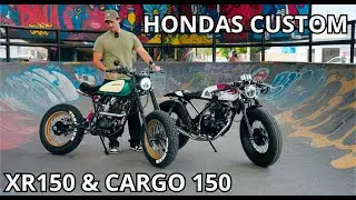 Par de Hondas XR150 Y Cargo 150 Modificadas | Cafe Racer y Street Tracker