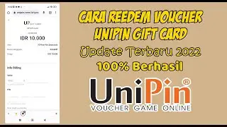 Cara Reedem Voucher Unipin Gift Card Terbaru 2022
