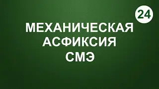24. Механическая асфиксия. СМЭ