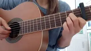 А нам все равно. 1 куплет. Опа. Кавер. На гитаре