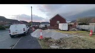 DIY garden and driveway project done in 5 days digger and waker hire all in for less than £1200