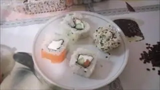 Роллы из ресторана Бахус