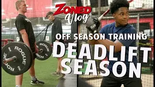 Teaching Players how to Deadlift | Staying Back Hitting Drill