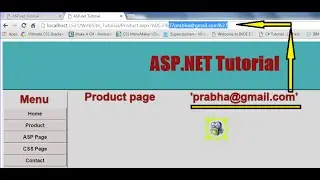 C# Tutorial for Query String in ASP.net Step by Steps