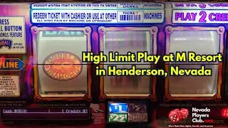 High Limit Play at M Resort in Henderson, NV