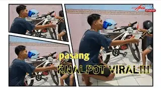 ARSA PASANG KNALPOT VIRAL DI SEPEDA GAES