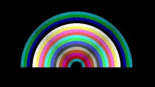 Rainbow in C++ | How to make Rainbow in c++ | How to use arc function in c++