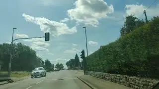 Countryside roads in Germany