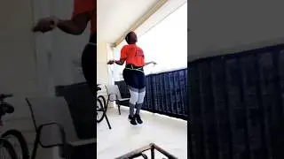 Had to give the #treadmill a break and bring the #jumpropes out.. #jumpropeworkout #jump #workout