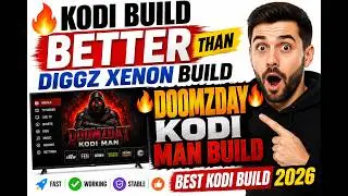 KODI Build BETTER Than DIGGZ XENON BUILD 🔥 DOOMZDAY KODI MAN BUILD🔥 Best Kodi Build 2026