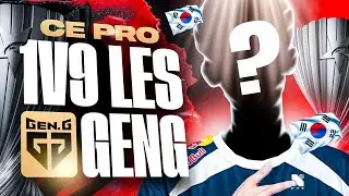 CE PRO 1v9 LES GENG : IL SOLO CARRY FACE AU TOP1 LCK ! (INSANE GenG vs DRX)