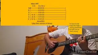 Need 2 by Pinegrove- Acoustic Guitar Tab