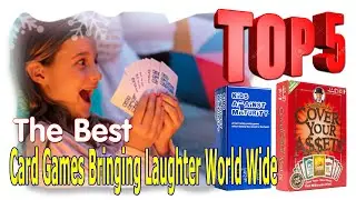 Top 5 Best Card Games 🎮 Super Fun Hilarious for Family Party Game Night🔔