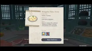 Day 1 : While it's warm : Wangshu Take-away • Genshin Impact