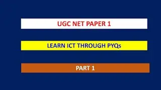 UGC NET PAPER 1  ICT PREVIOUS YEAR QUESTIONS (MALAYALAM) | PART 1