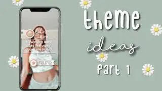 Theme ideas for your tiktok fanpage account!!
