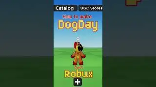 How to make DogDay #poppyplaytimechapter3 #smilingcritters #roblox