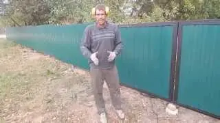 Как сделать #забор дешево и круто.