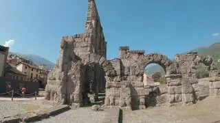 Passeggiata in centro ad Aosta alla scoperta della sua storia