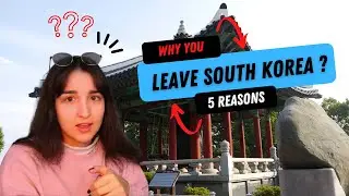 5 Reasons: You might Leave SOUTH KOREA || Living In Korea