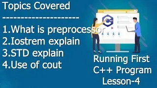 Running First C++ Program | Hello world Application | C++ in hindi | CodeHunger